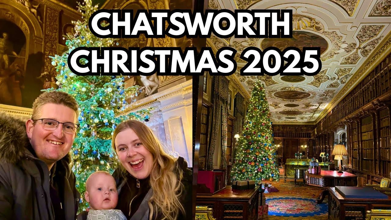 Рождество в Чатсуорте 2025 — ярмарка, украшения и световая тропа!