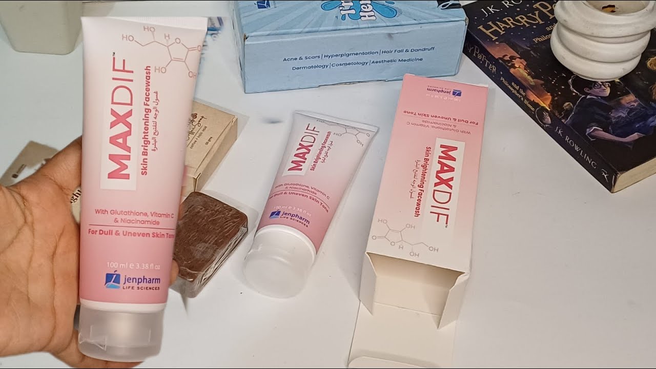 Jenpharm Maxdiff Facewash Honest Review| Best Facewash For Skin Whitening