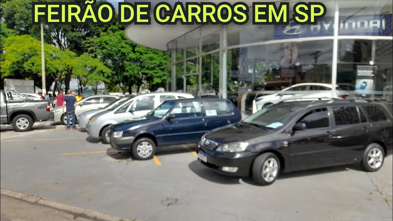 FEIRÃO DE CARROS USADOS EM SÃO PAULO CAPITAL..