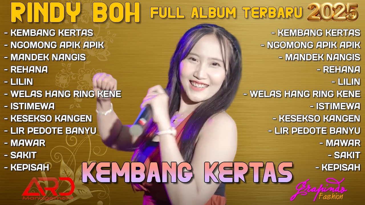KEMBANG KERTAS - RINDY BOH FULL ALBUM TERBARU 2025 | FULL ALBUM ARD MANAGEMENT |  REHANA - REHANA