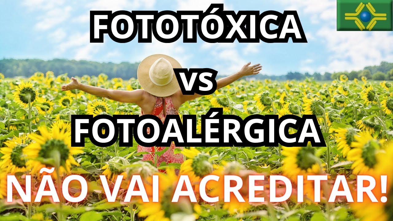 Desvendando Mistérios: A Diferença Entre Reação Fototóxica e Fotoalérgica! 😱🔍