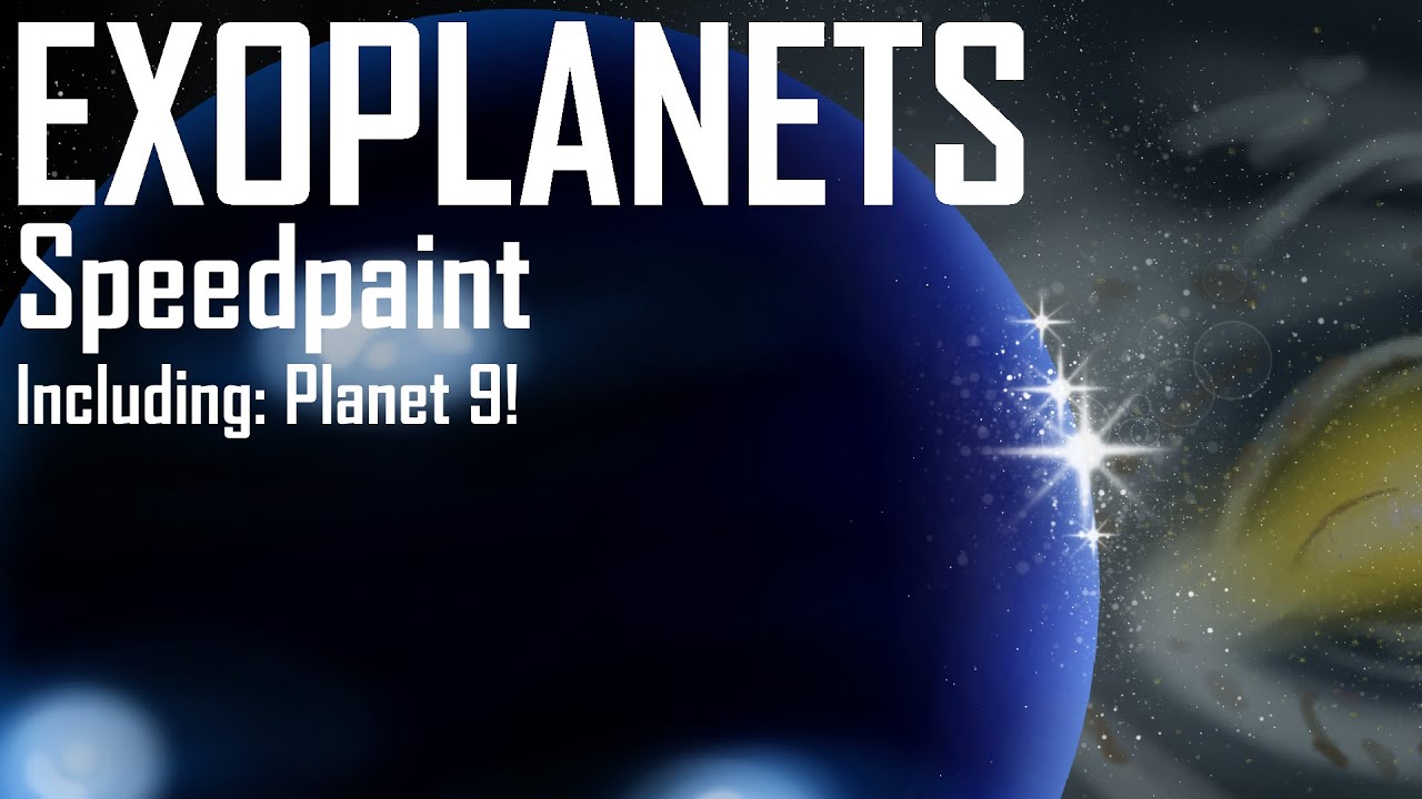 Exoplanet Speedpaint: Artist's Rendition