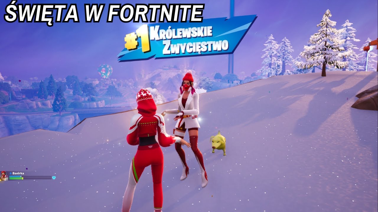Świąteczny Fortnite w rozdziale 7 | Fortnite Bez Budowania [PL]