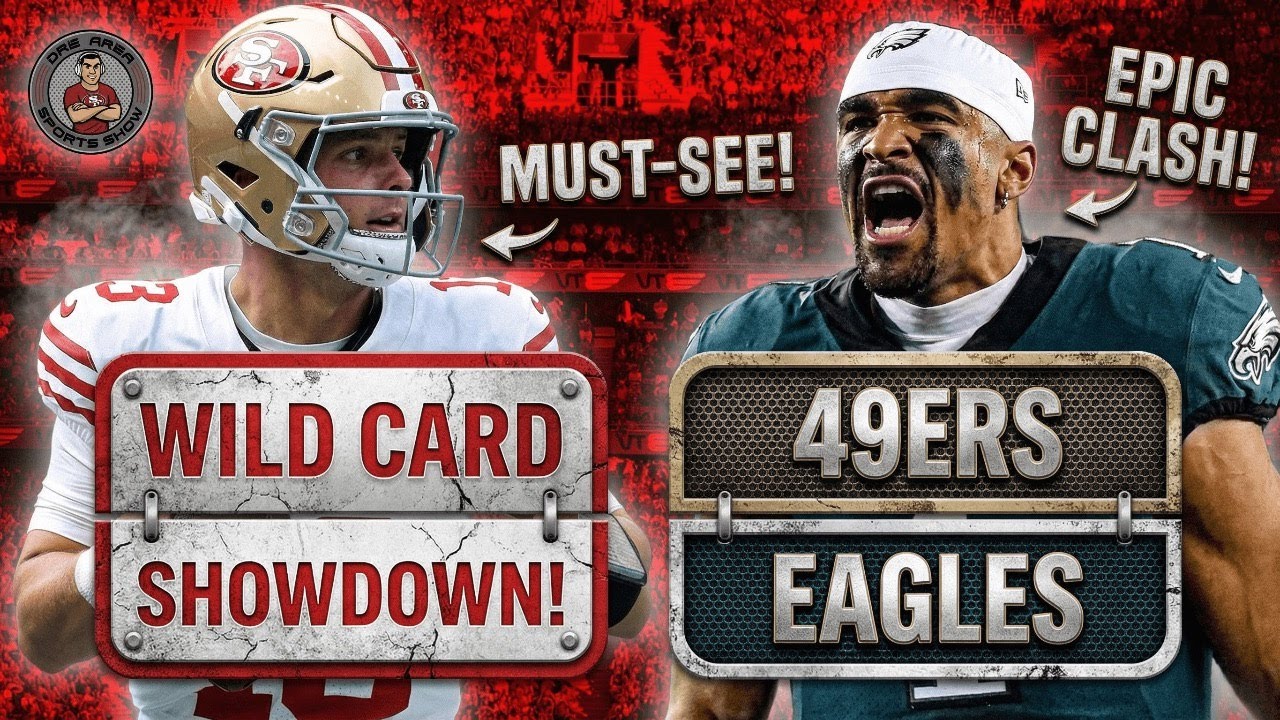 49ers vs Eagles WILD CARD SHOWDOWN 🔥 Who Survives the NFC Playoff War?! | NFL Playoffs LIVE
