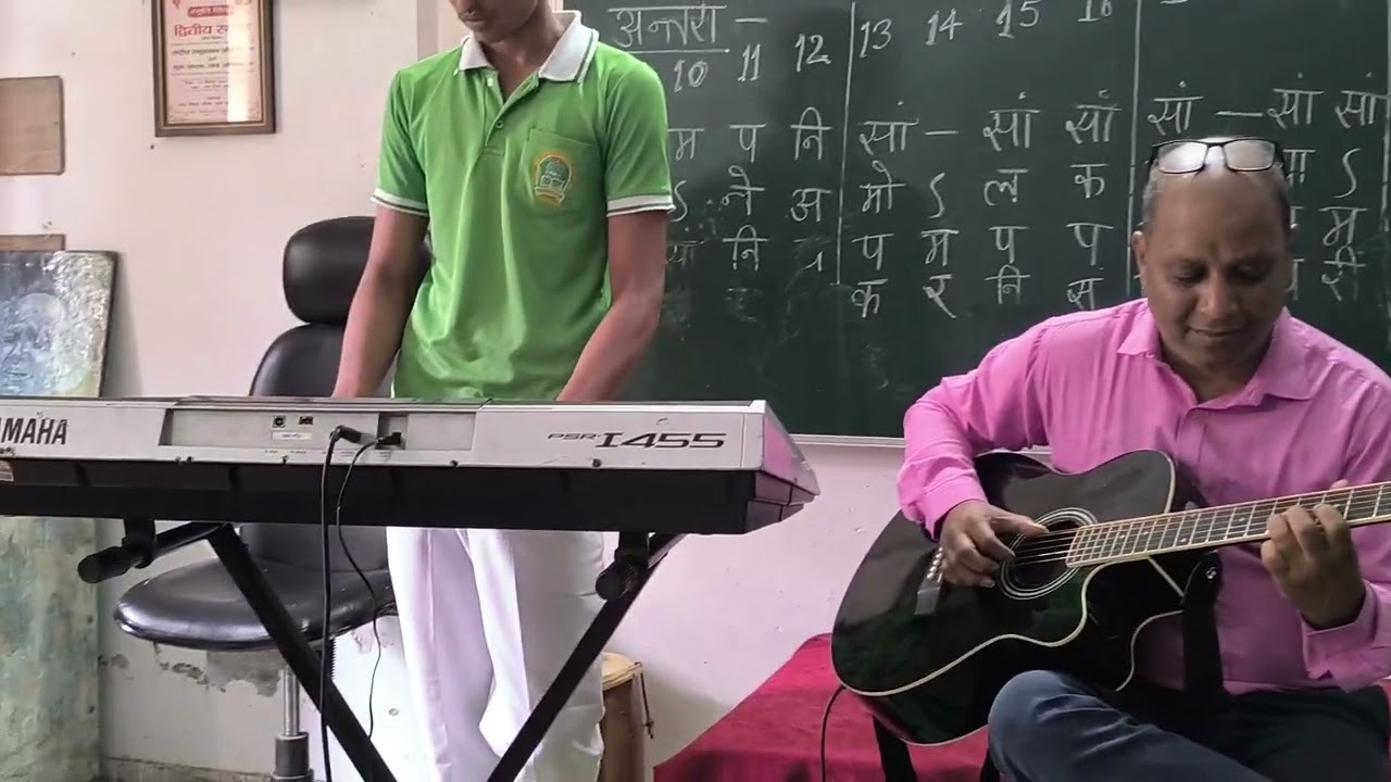 Hothon se chu lo tum mera geet amar  kar do.....Guitar,tabla ,casio.... instrumental music...