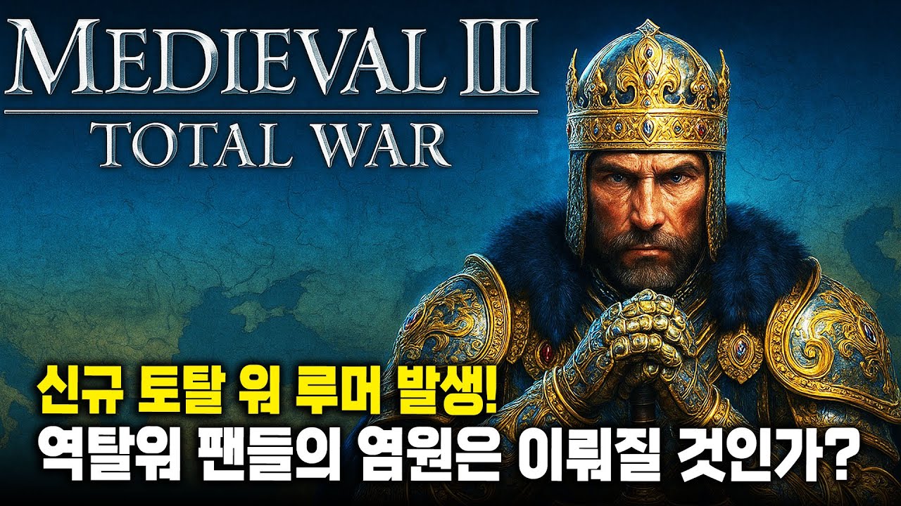 [게임토크] 역사 토탈워 팬들의 오랜 염원! 미디블3가 진짜 나올지도 모릅니다