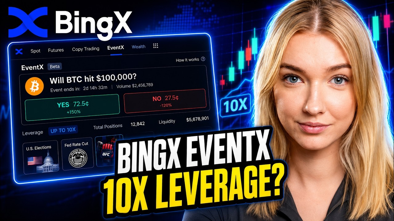 BingX EventX: Trade Real-World Events With 10X Leverage!