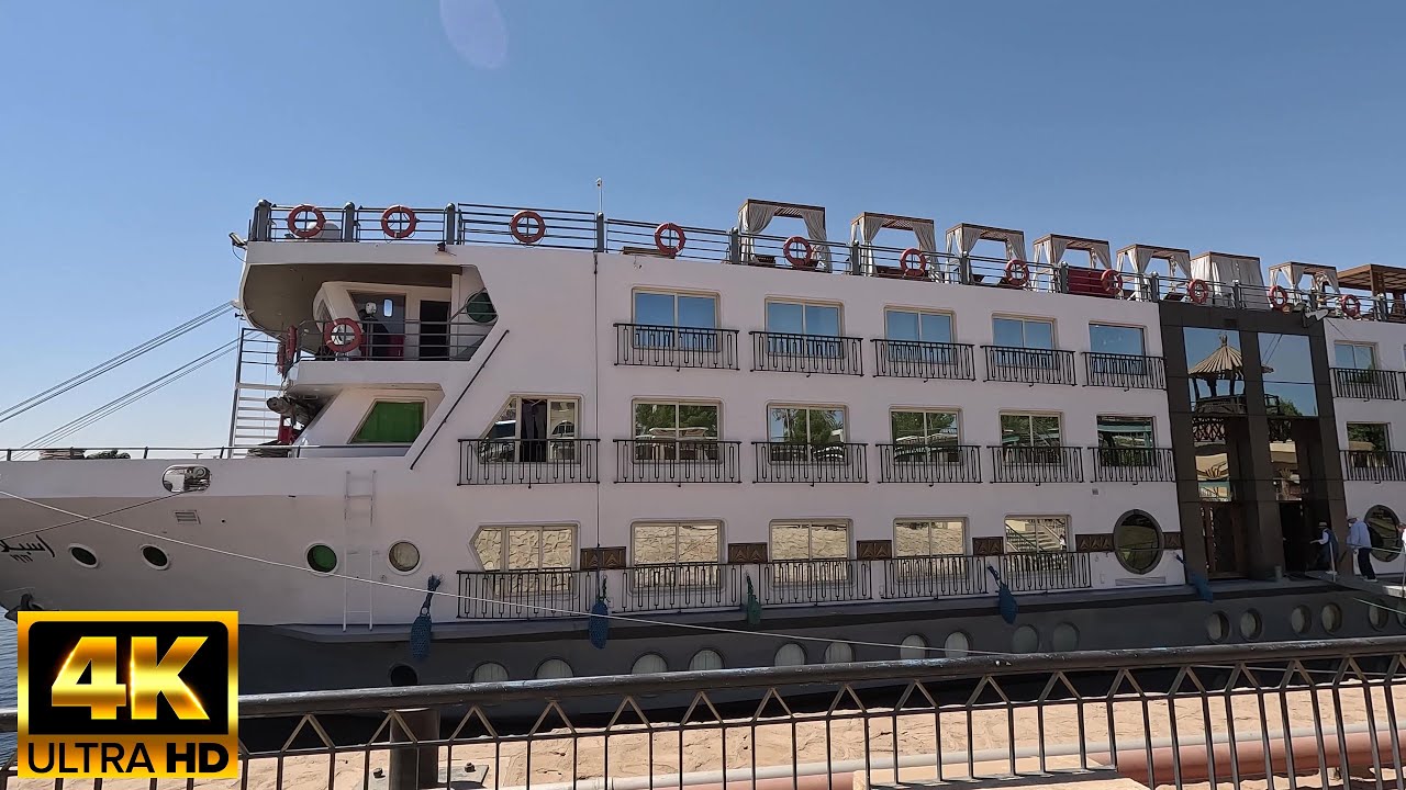Egypt: The MS Esplanade; our Nile River cruise ship for 7 nights
