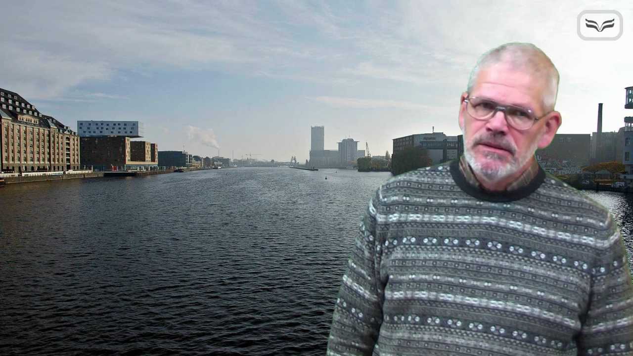 Der Osthafen an der Spree