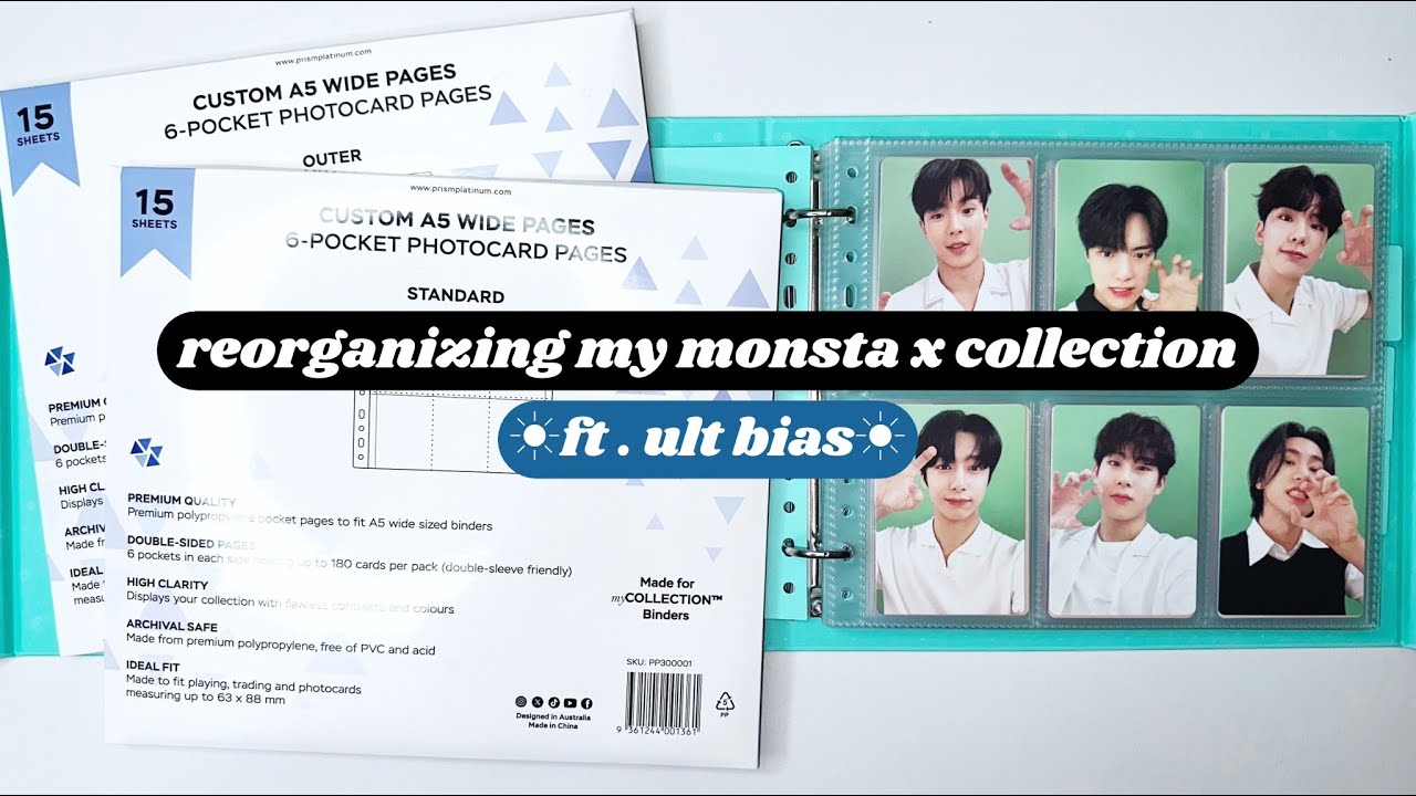 ☼ reorganzing my monsta x collection ☀︎ ft. ult bias ☼