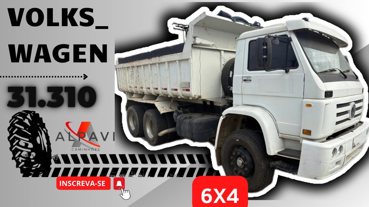 Volkswagen 31310 6x4 2005 Caçamba a venda ( 31 310 31320 2628 2726 ) Ligue Confira (12) 97406-2916