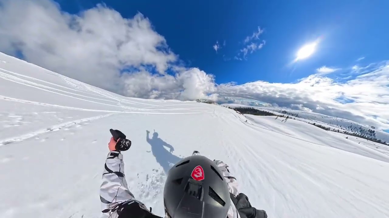 Freeride Snowboarding at Kodra e Diellit - Ceripashina | Insta360 X5