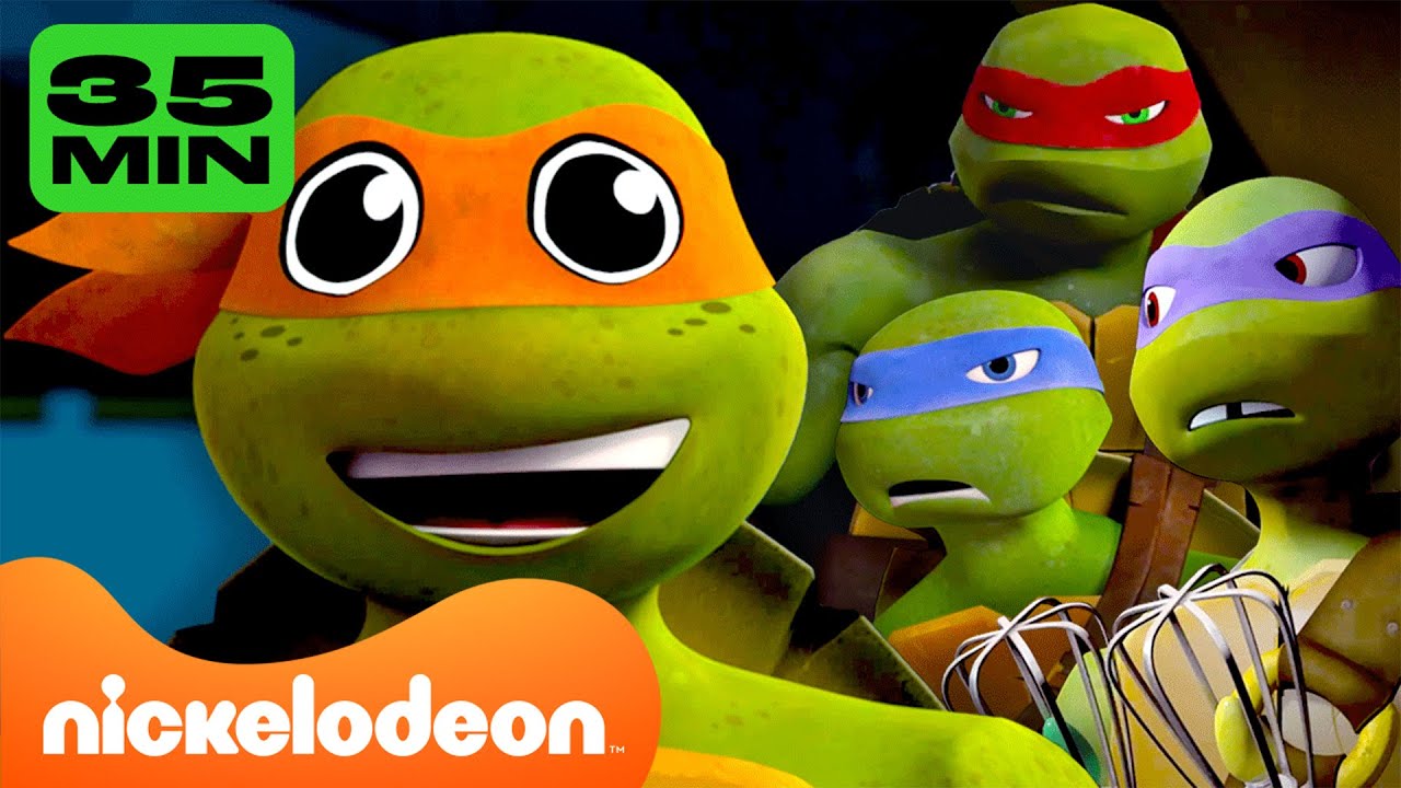 Les Tortues Ninja | Mikey, le frère immature et agaçant 😈 | Compilation de 35 minutes | Nickelodeon