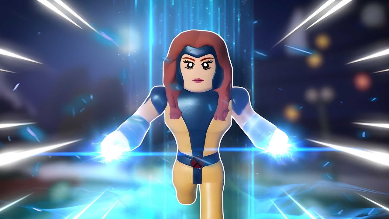 Jean Grey Gameplay ! | Marvel : Omega | Roblox |