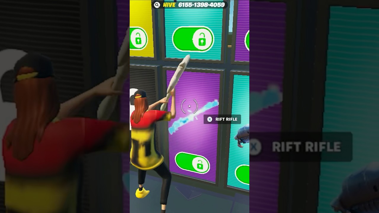 How to get the rift rifle in 1v1 with every gun
