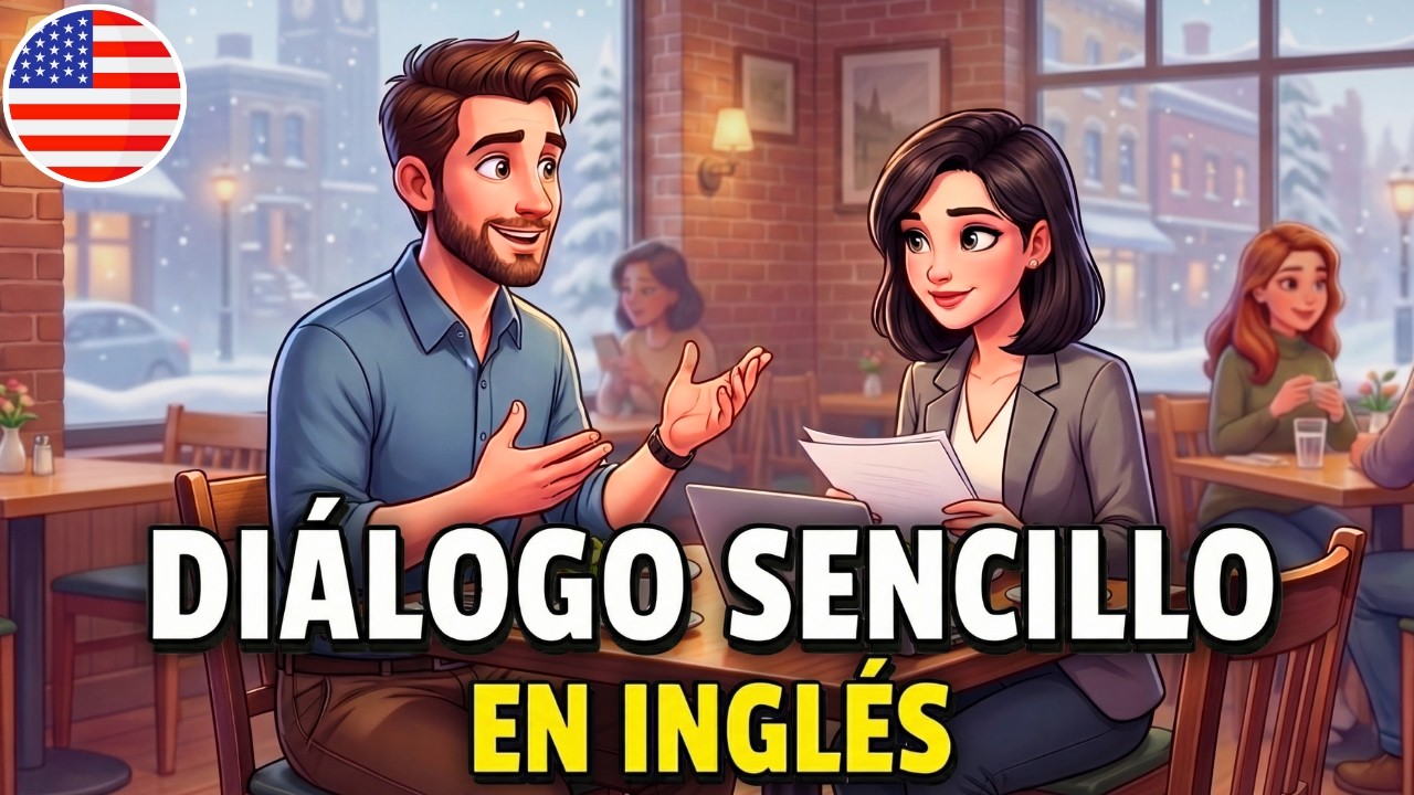 Empieza a entender inglés fácil y rápido con este diálogo 🔥 Diálogo sobre trabajo