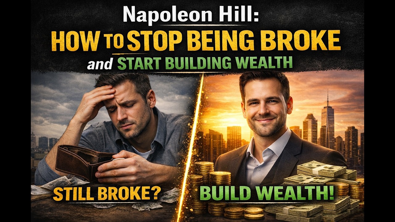 Napoleon Hill: How to Stop Being Broke and Start Building Wealth
