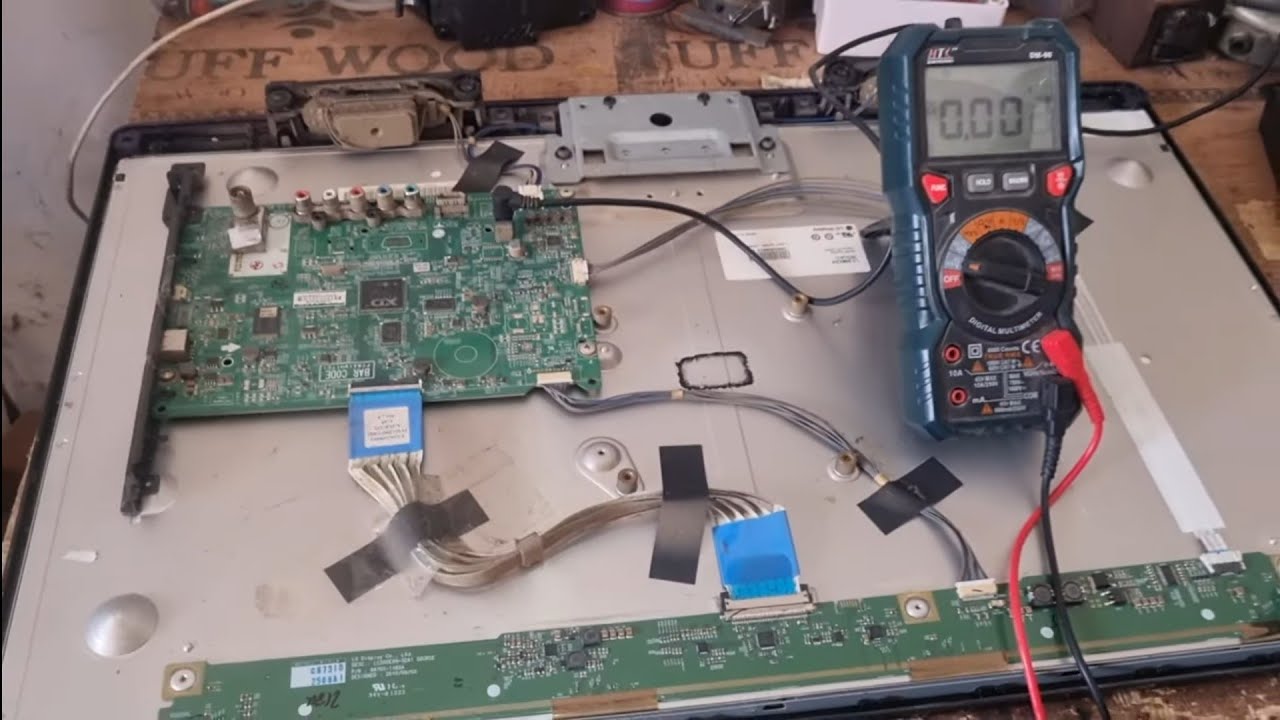 LG 26LS3700 LED TV No Picture But Backlight OK | Screen Problem Repair