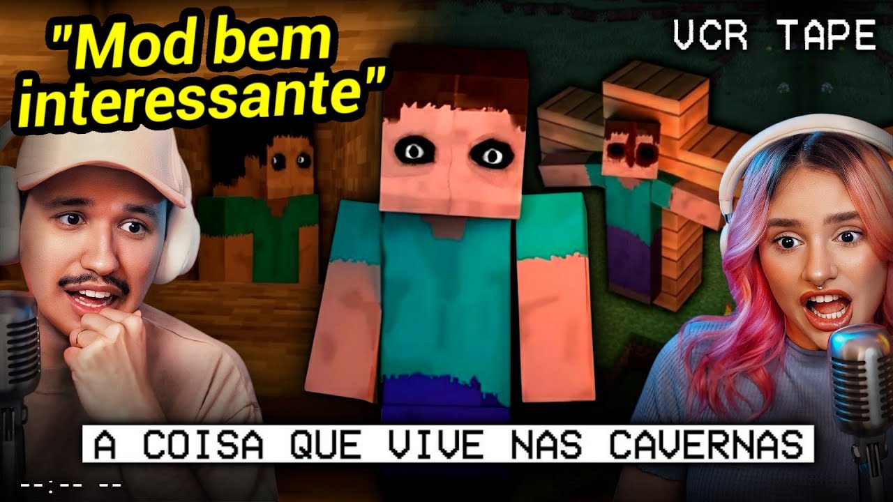 ABERRAÇÃO que vive nas CAVERNAS do MINECRAFT? 