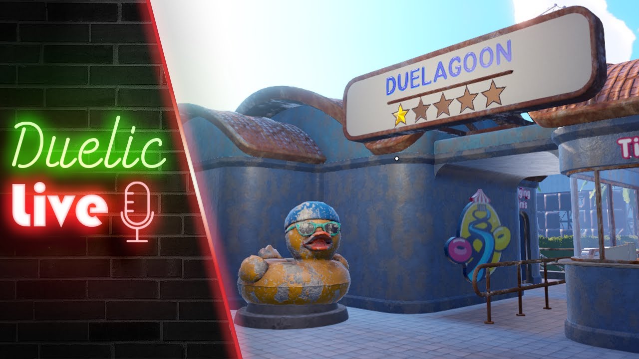 Waterpark Simulator - The Beginning of the Duelic Empire! (Episode 1)