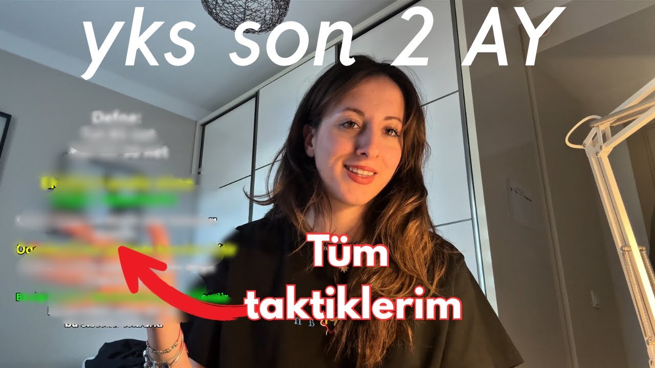 DERECE YAPMAMI SAĞLAYAN SON 2 AY TAKTİKLERİM (kalem kağıt alın her şeyi anlatıyorum) #yks2025 #YKS
