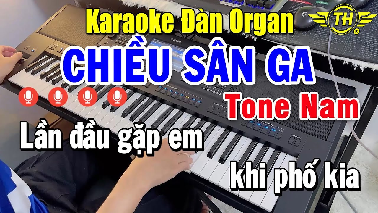 Li&ecirc;n Kh&uacute;c Karaoke Tone Nam Đ&agrave;n Organ Nhạc Sống Live | Chiều S&acirc;n Ga - Chuyến T&agrave;u Ho&agrave;ng H&ocirc;n
