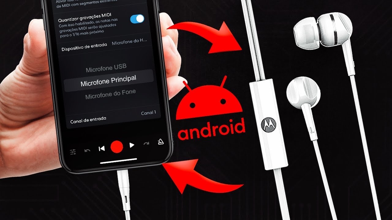 COMO TROCAR DE MICROFONE NO ANDROID!! Dica para BandLab