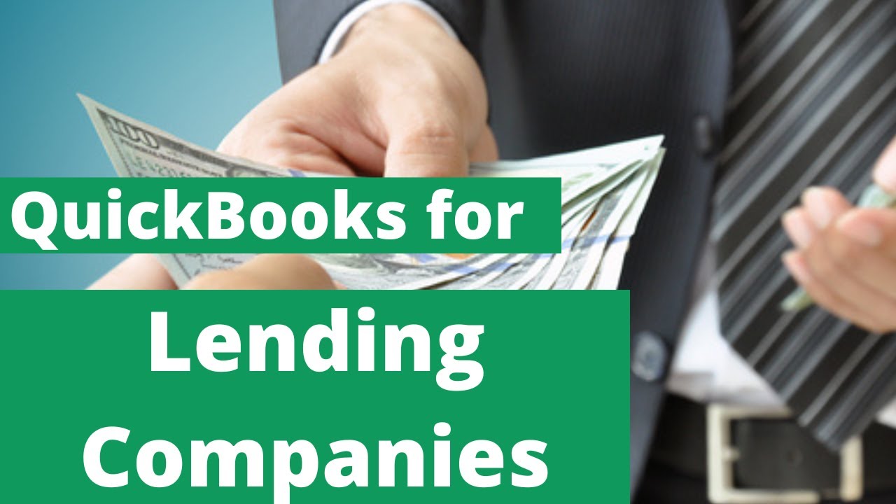 QuickBooks для кредитных компаний — настройка для кредитования