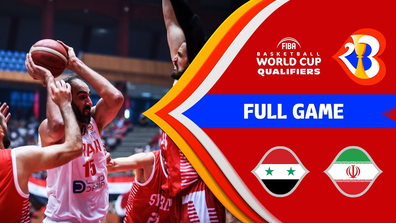 🇸🇾 SYR - 🇮🇷 IRI | Basketball Full Game - #FIBAWC 2023 Qualifiers