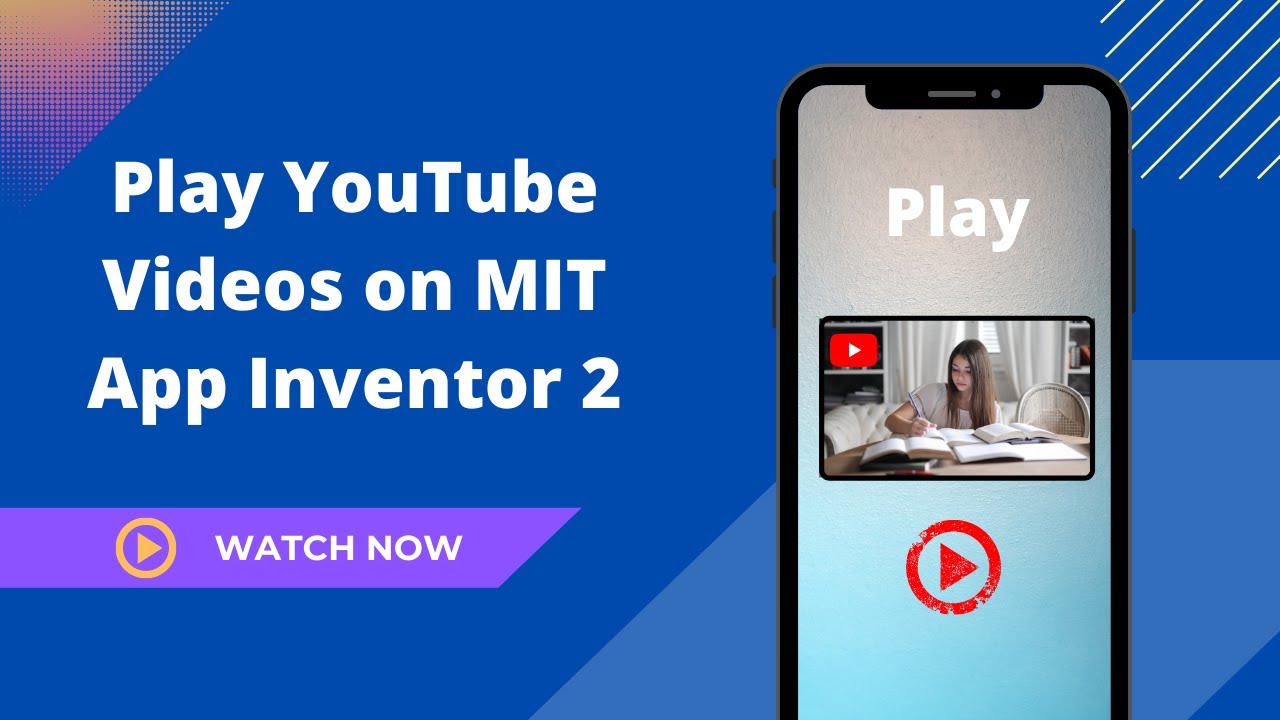 Как использовать видео Youtube в приложении MIT Inventor App