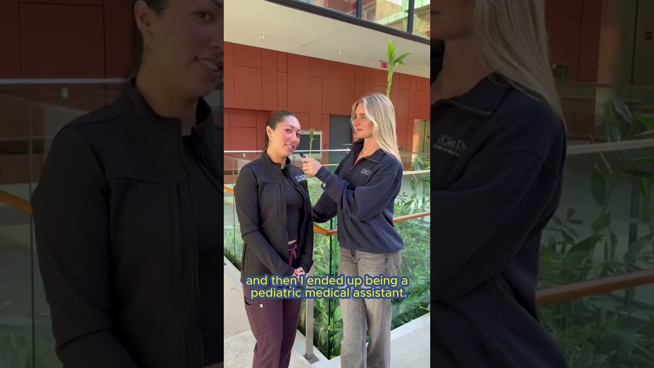 PA-S1 Lillian asks classmates how they earned their clinical hours prior to applying to PA school.