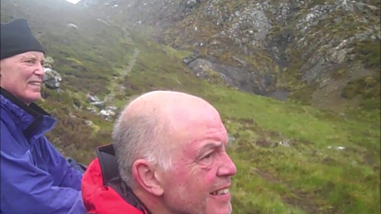 Cycle and walk up Beinn Airigh Charr Wester Ross
