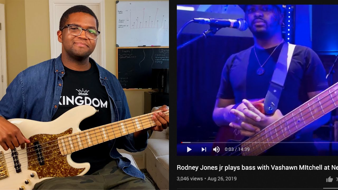 Rodney Jones | The 736 GOSPEL BASS Fill | Show Me That