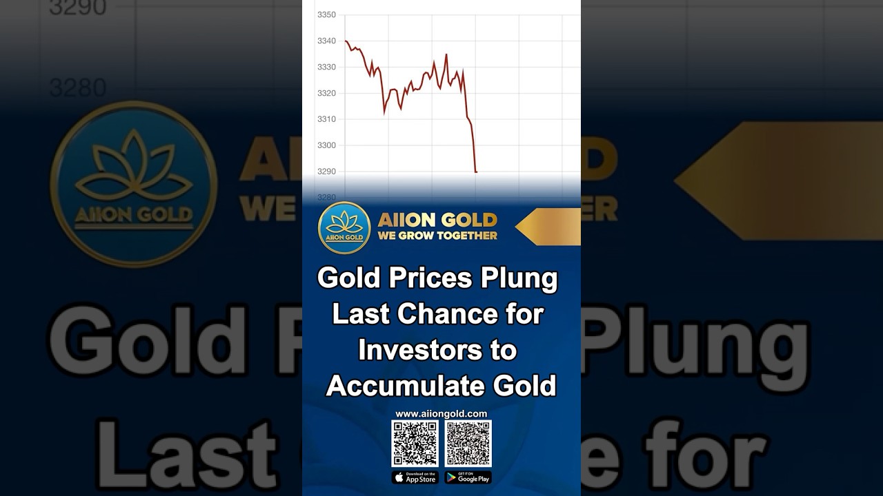 Gold Prices Crash to $3,333! Is This the Final Buying Opportunity Before the Next Surge?  #aiiongold