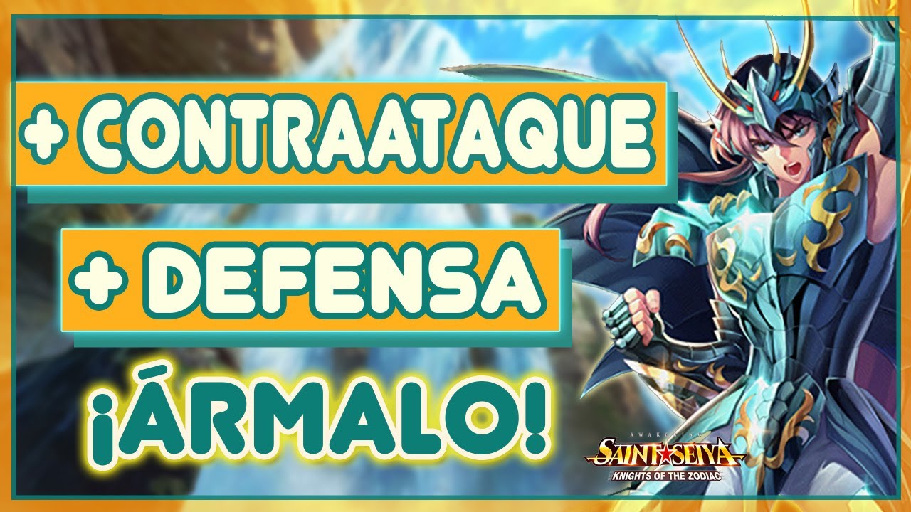 Shiryu Divino MEJORES unidades META Saint Seiya Awakening