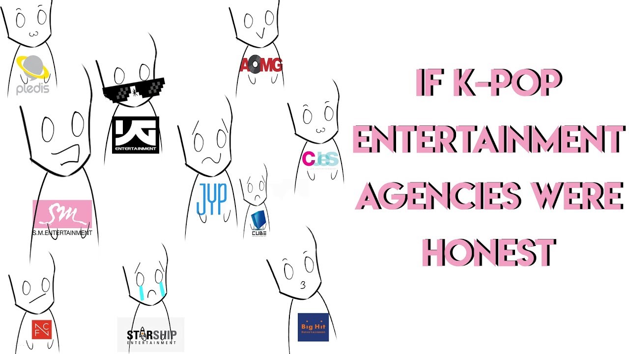 If Kpop entertainment agencies were honest  (honest crack)