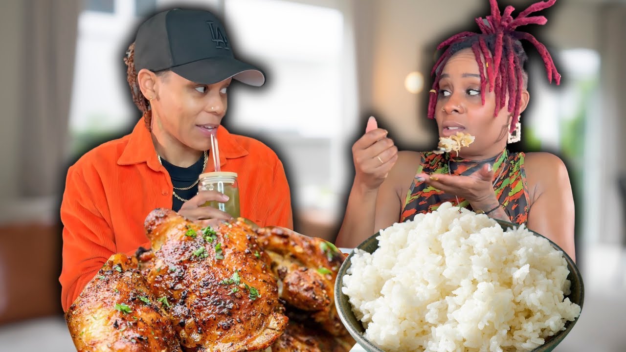 SMOTHERED CHICKEN AND RICE