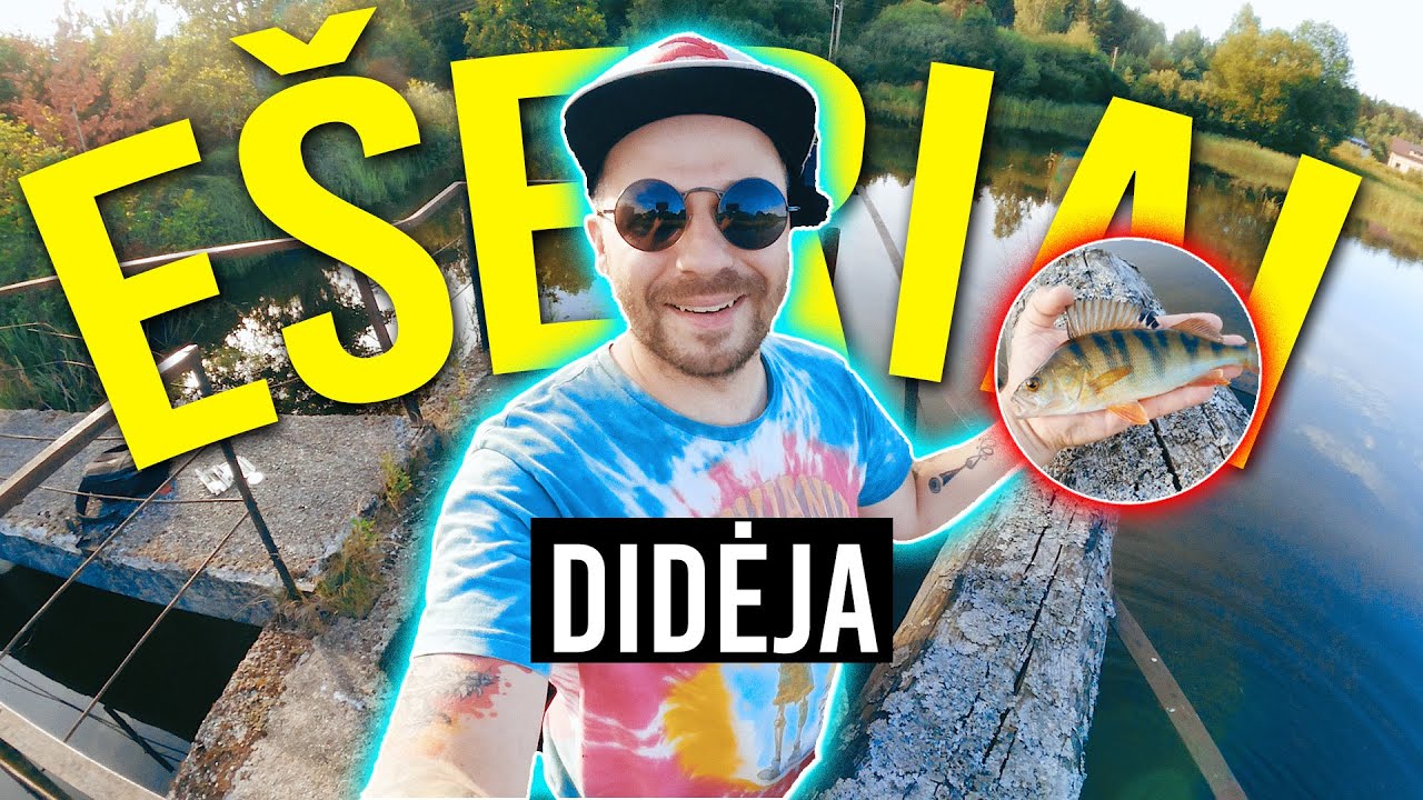 Negalėjau nesugrįžti. Ir ką? Ir didesni ešeriai. PLŪDINIS DROP SHOTAS - 60/365