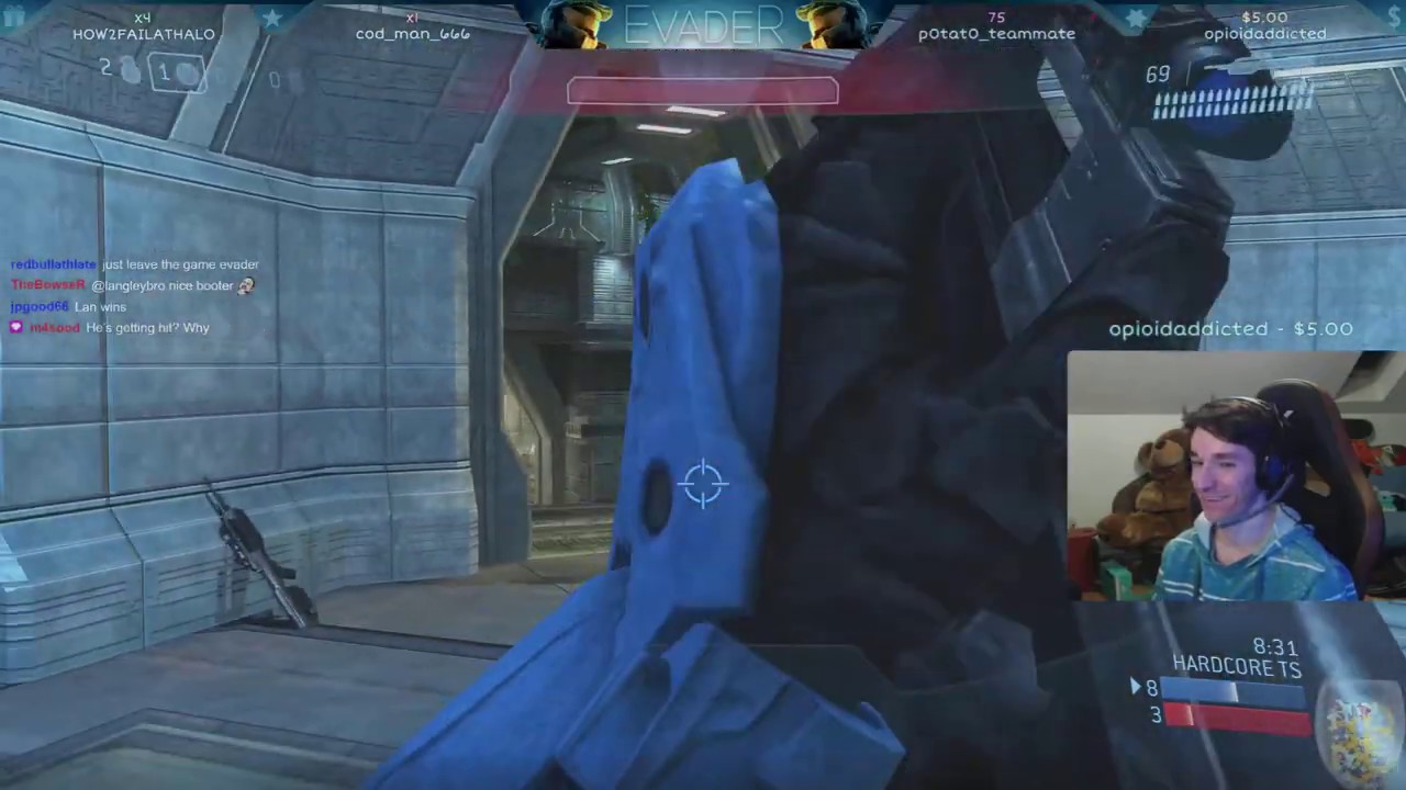 Halo:MCC Cheater Gets 15-4'd While DDoSing