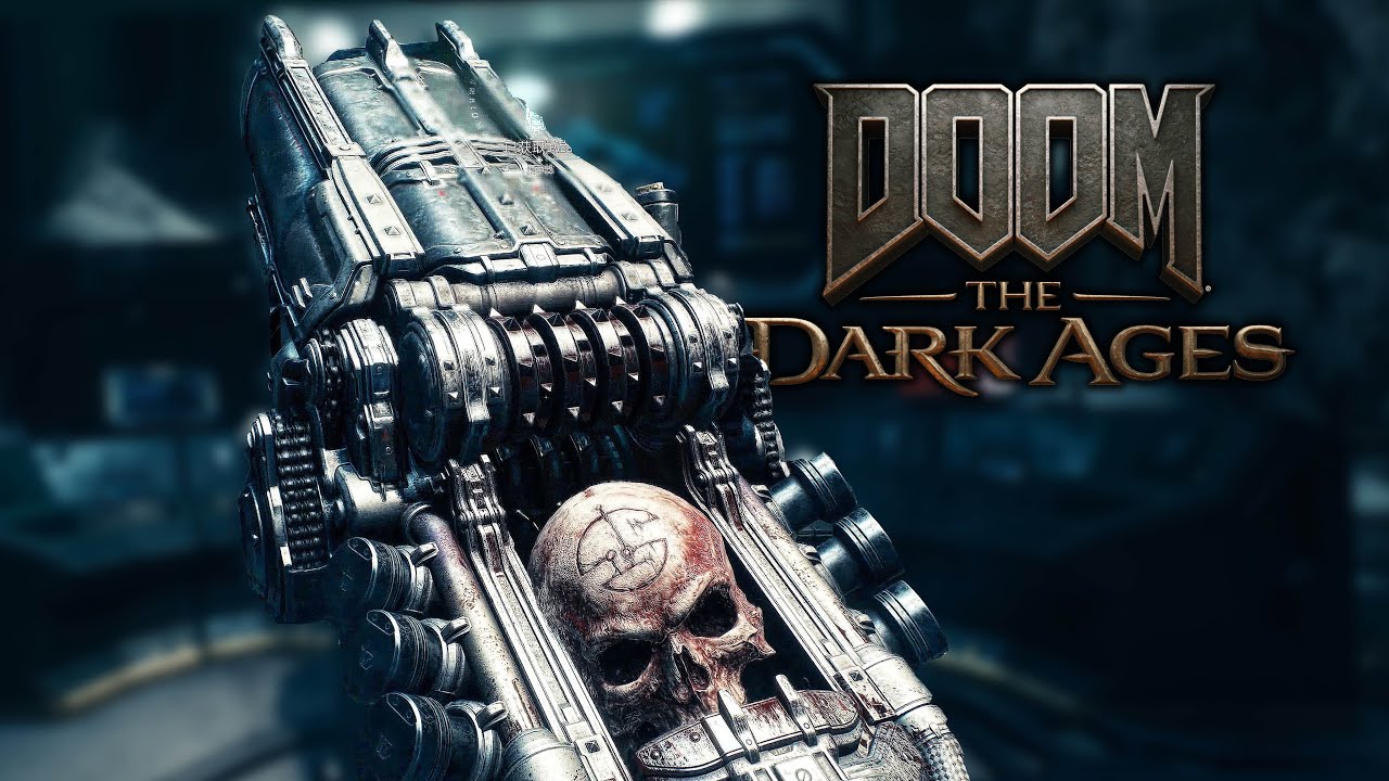 DOOM : The Dark Ages - Все оружие и анимации подбора | 4K