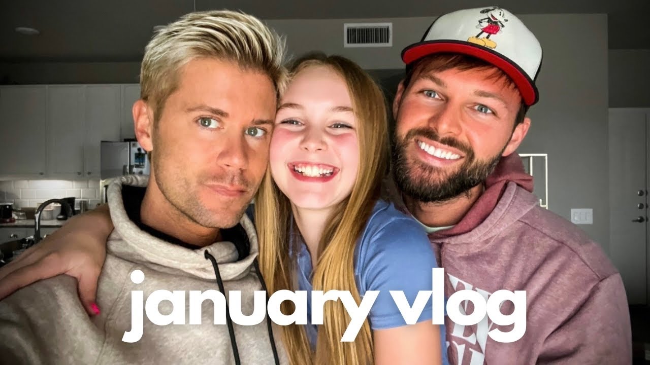 JANUARY VLOG! Last Min Disney Cruise Errands, Dad's 1st Cooking Video, SNOW, Packing & More!
