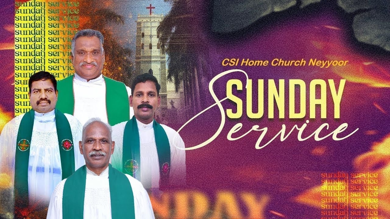 Sunday Worship Live! | CSI Home Church Neyyoor | 07th December 2025 8.00 AM