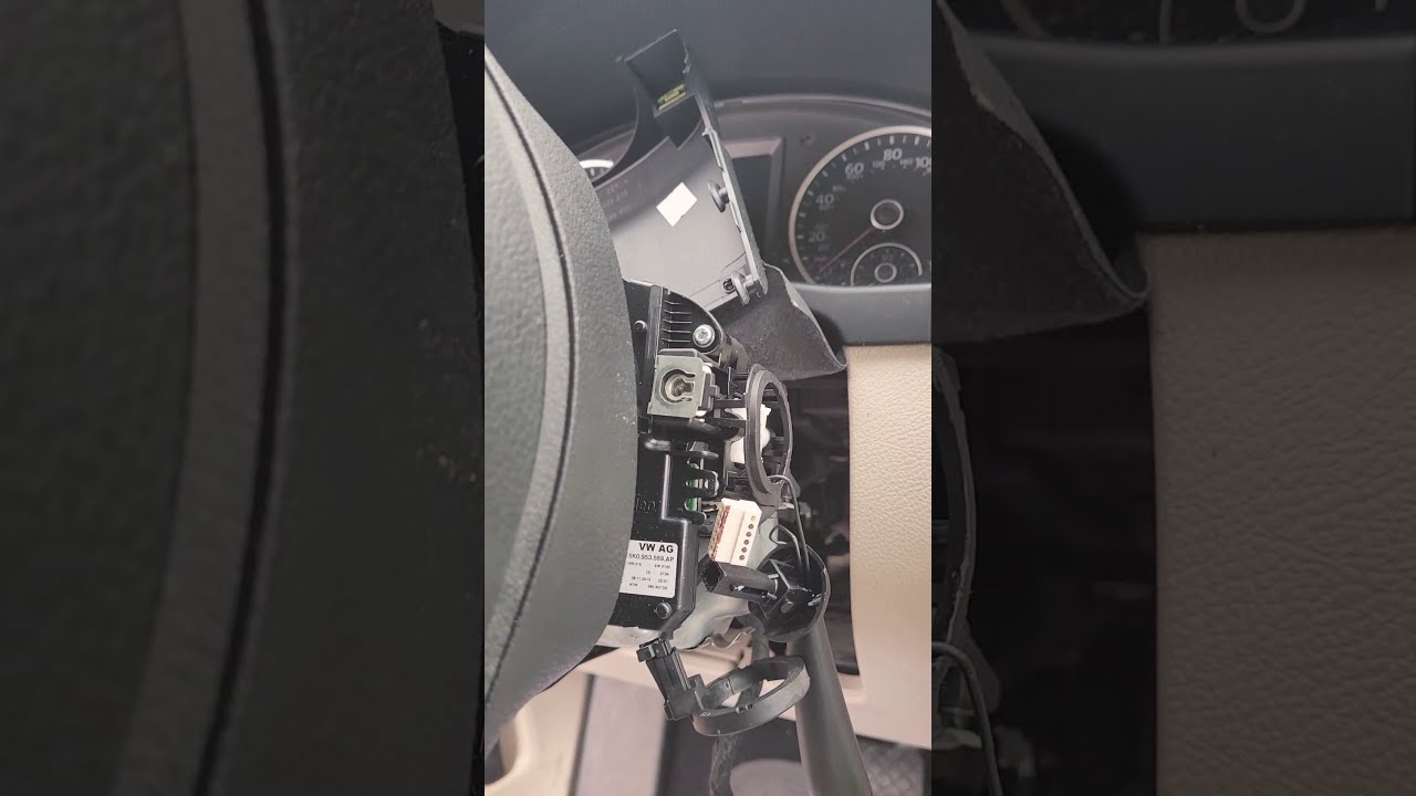 2013 VW Tiguan 2.0l Como Remover Bolsa de Aire del Volante