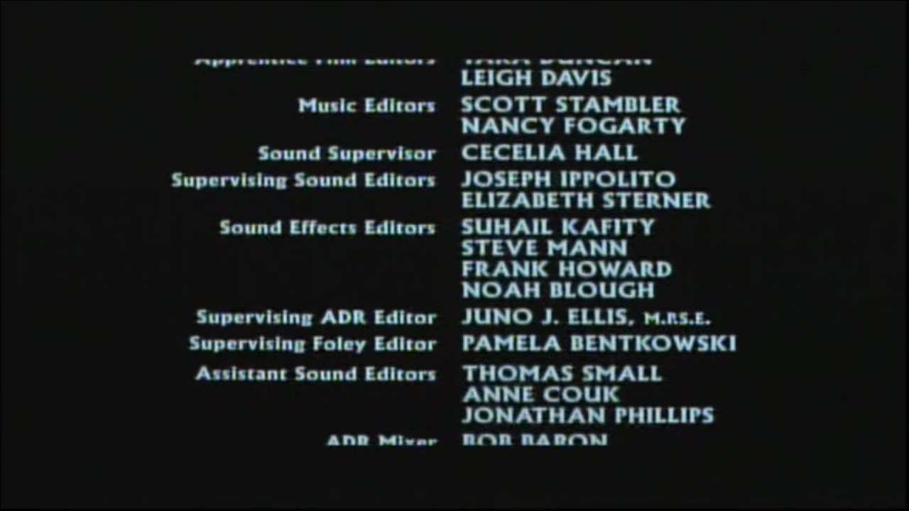 Addams Family Values (1993) End Credits (TMC 2025)
