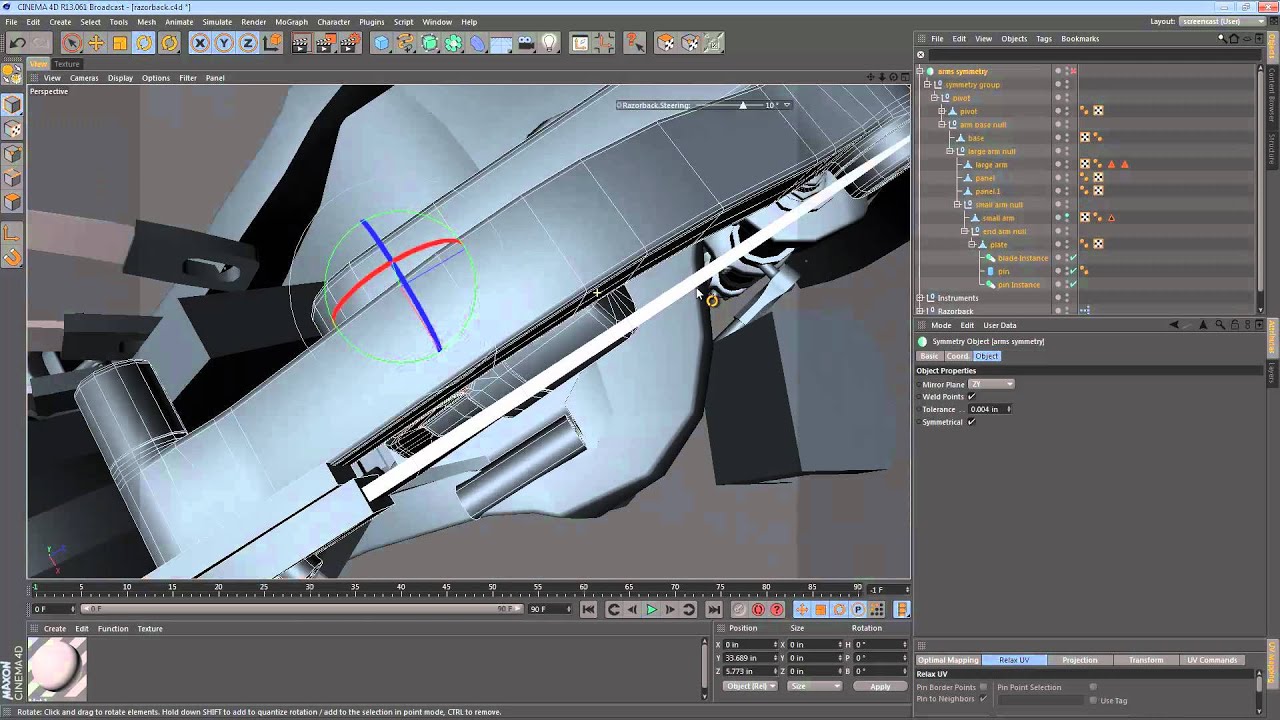 The Razorback Part 17 - Tweaking the Upper Arm and Kickstands