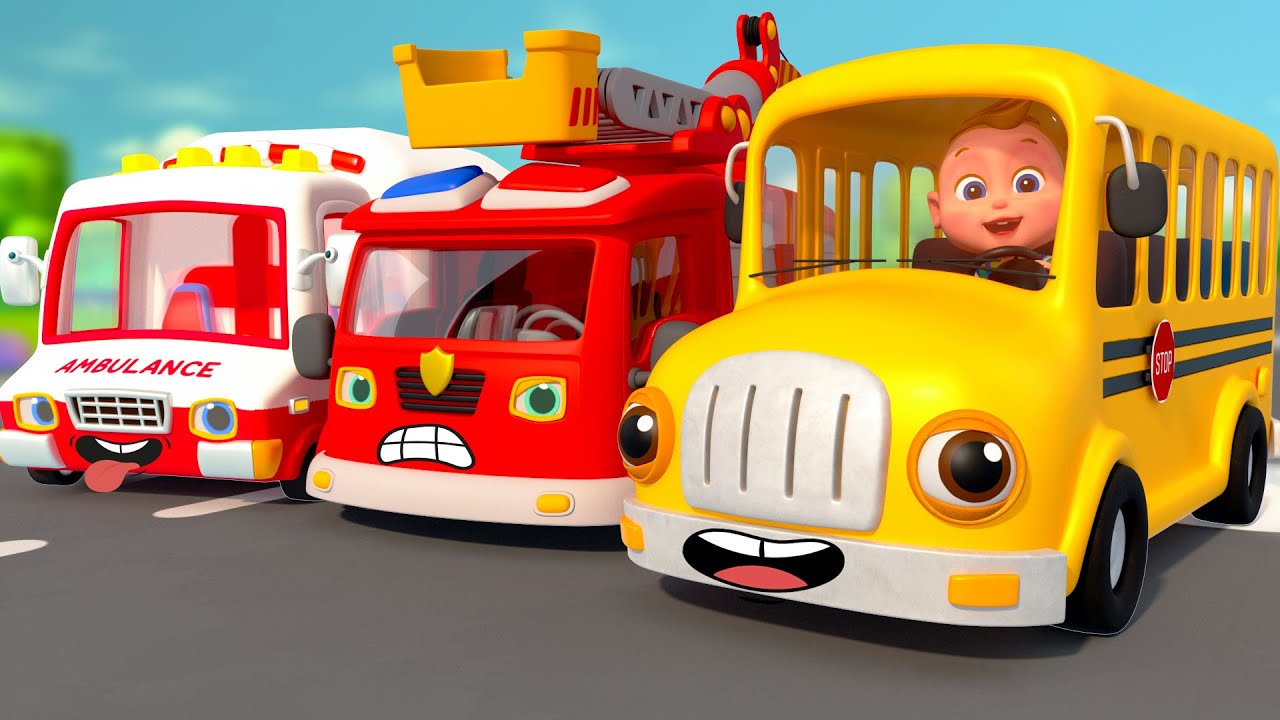 لعبة الشرطة والحرامي 👮🚓| عجلات الحافلة 🚔🚍 | أغاني للأطفال 🎶 باللغة العربية | Super Sumo Arabic