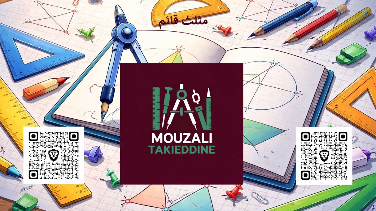 إنشاء مثلث قائم بسهولة 🔺📏 (خطوات واضحة ومضمونة)