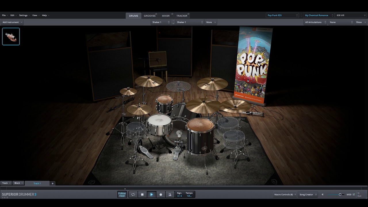 My Chemical Romance - Helena only drums midi backing track
