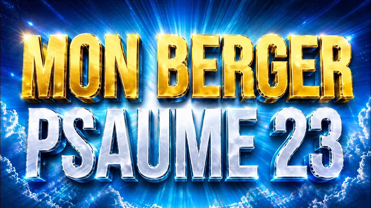 L&rsquo;&Eacute;ternel est mon Berger - Psaume 23 Chant&eacute;, Le Psaume le Plus Aim&eacute; et le Plus Puissant