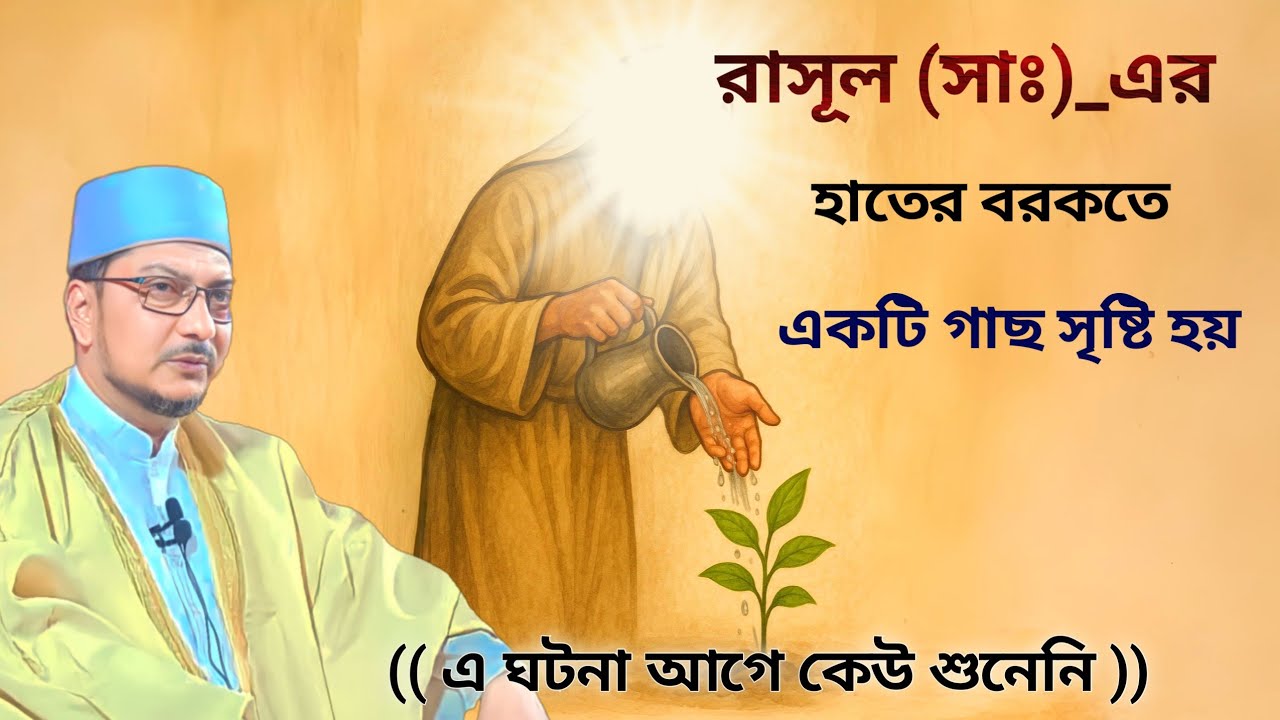 রাসূল (সাঃ)_এর হাতের বরকতে একটি গাছ সৃষ্টি হয়। বিস্তারিত দেখুন। (( এ ঘটনা আগে কেউ শুনেনি ))